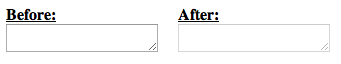 OSX Before and After